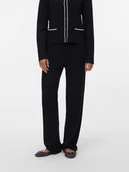 Spodnie damskie - Vero Moda Spodnie w kolorze czarnym - miniaturka - grafika 1