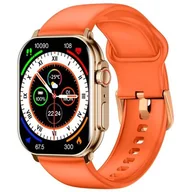 Smartwatch - Imilab IMIKI SF1 Pomarańczowy - miniaturka - grafika 1