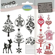 Scrapbooking - Stemple silikonowe, świąteczne, Boże Narodzenie - miniaturka - grafika 1