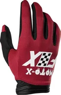 Rękawice motocyklowe - Rękawice Fox Dirtpaw Czar Cardinal - miniaturka - grafika 1