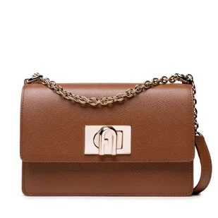 Torebka Furla 1927 BAFKACO-ARE000-03B00-1-007-20-BG-B Brązowy - Torebki damskie - miniaturka - grafika 1