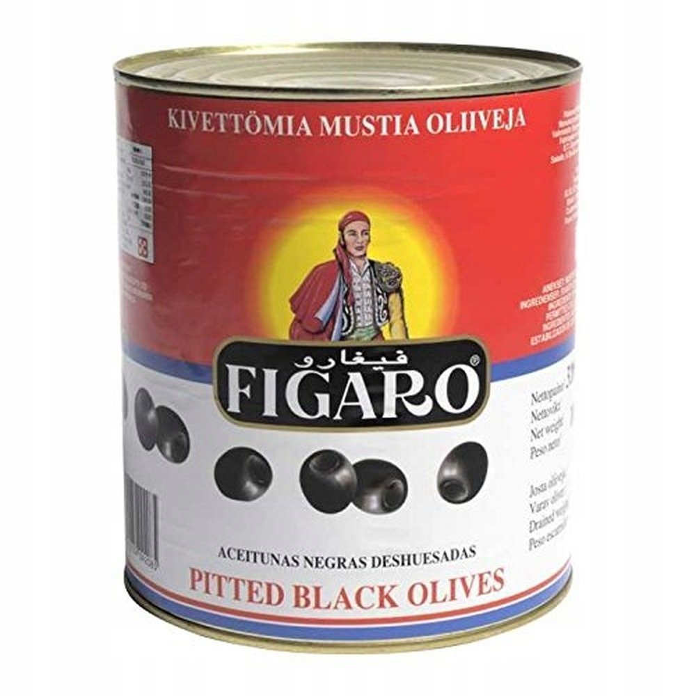 Czarne oliwki drylowane Selgros 3 kg