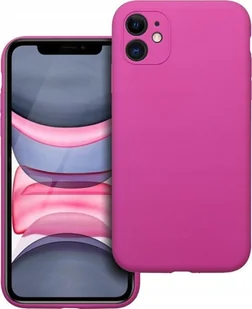 OEM Futerał SILICONE 2mm do IPHONE 11 róż - Etui i futerały do telefonów - miniaturka - grafika 1