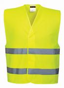 Odzież robocza - Kamizelka ostrzegawcza odblaskowa żółta drogowa S ARTMAS 0000004668 5902869735411 - miniaturka - grafika 1