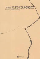 Poezja - BRICOLAGE PUBLISHING Wiersze i przekłady wierszy PLEŚNIAROWICZ JERZY - miniaturka - grafika 1