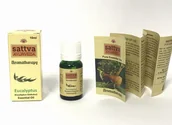 Aromaterapia - Olejek eteryczny EUKALIPTUS 10ml Sattva - miniaturka - grafika 1