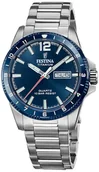 Zegarki męskie - Zegarek Festina F20698-2 Titanium Day Date - miniaturka - grafika 1