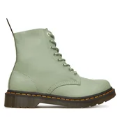 Glany damskie - Glany Dr. Martens 1460 Pascal Virginia Zielony - miniaturka - grafika 1