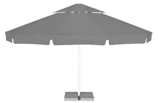 Parasol ogrodowy Vesuvio 5,5 m Akryl Szary - Parasole ogrodowe - miniaturka - grafika 1