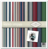 Scrapbooking - Zestaw do scrapbookingu SLS-016 "Retro stripes" - miniaturka - grafika 1