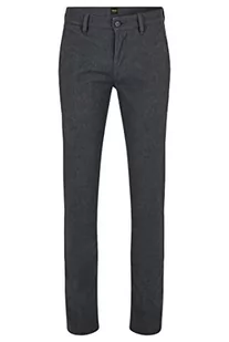 BOSS Spodnie męskie, płaskie, szary (Open Grey), 3832 - Spodnie męskie - miniaturka - grafika 1