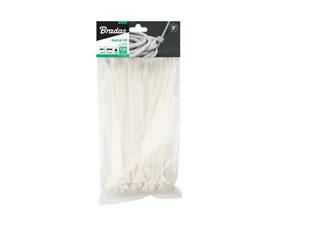 Opaska Plastik Biała 4,8x550/100szt... - Akcesoria do urządzeń ogrodniczych - miniaturka - grafika 1