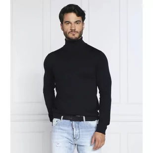 HUGO Wełniany golf San Thomas-M | Regular Fit - Swetry męskie - miniaturka - grafika 1