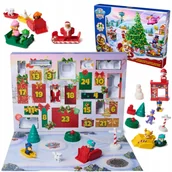 Ozdoby bożonarodzeniowe - Psi Patrol Kalendarz Adwentowy 24 Niespodzianki Fig Zwierzątek Zimowe Akc - miniaturka - grafika 1