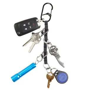 Nite Ize - Karabińczyk GearLine Mini Key Organizer - Stalowy - Czary - GLMK-A1-R3 - Sprzęt wspinaczkowy - miniaturka - grafika 3