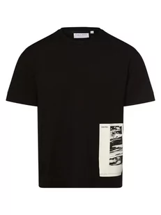 Calvin Klein - T-shirt męski, czarny - Koszulki męskie - miniaturka - grafika 1