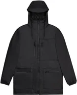 Kurtki męskie - Kurtka unisex Rains Cargo Black - miniaturka - grafika 1