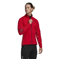Kurtki męskie - adidas Agravic Xc męska kurtka czerwony Scarle S - miniaturka - grafika 1