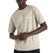 Koszulki męskie - Koszulka męska NB MT51506OVN REIMAGINED GRAPHIC Zielona - miniaturka - grafika 1