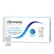 Serum do włosów - Pharmena Dermena Hair Care Kuracja w ampułkach do włosów osłabionych nadmiernie wypadających 15x 5 ml 7064485 - miniaturka - grafika 1