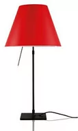Lampy stojące - Luceplan - Costanza Lampa Stołowa ze Ściemniaczem Czarno/Primary Red Luceplan - miniaturka - grafika 1