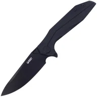 Noże - Nóż składany Kubey Nova Frame Lock Black Titanium, Darkwashed D2 (KB235G) - miniaturka - grafika 1