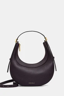 Coccinelle torebka skórzana kolor fioletowy - Torebki damskie - miniaturka - grafika 1