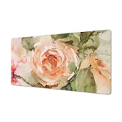 Podkładki na biurko - Mata na blat ekologiczny Boho kwietna abstrakcja, ArtprintCave - miniaturka - grafika 1