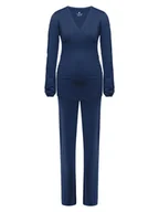 Piżamy damskie - Damska piżama ciążowa granatowa Bellybutton Maternity, r.XL - miniaturka - grafika 1