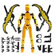 Manekiny wystawowe - Mini Figurka Ruchomy Robot Figurka Ruchoma Legenda Manekin 3D Figurka 13cm - miniaturka - grafika 1