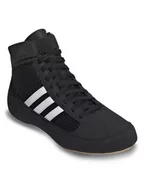 Kimona, stroje i obuwie - adidas Buty bokserskie HVC Shoes AQ3327 Czarny - miniaturka - grafika 1