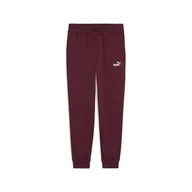 Spodnie męskie - Męskie Spodnie PUMA ESS NO. 1 LOGO SWEATPANTS FL CL (S) 68260796 – Bordowy - miniaturka - grafika 1