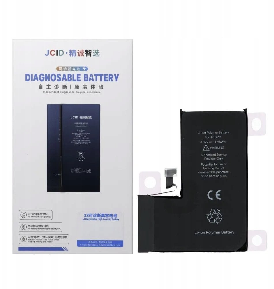 Bateria PhoneParts JCID Bateria z możliwością przypisania do iPhone 13 Pro standardowa pojemność