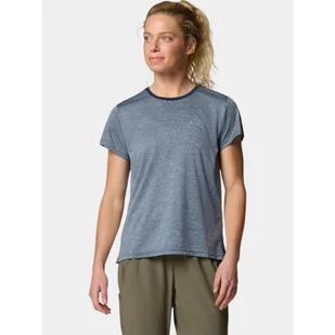 Koszulka techniczna damska Columbia BlueVista Hill Short Sleeve Crew - Odzież trekkingowa damska - miniaturka - grafika 1