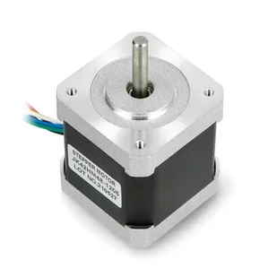 Silnik krokowy 42HM48-1206 400 kroków/obr 4,0V / 1,2A / 0,31Nm - Podzespoły elektroniczne - miniaturka - grafika 1