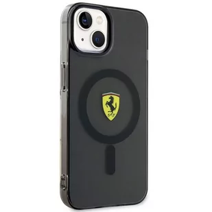 Ferrari FEHMP14SURKK iPhone 14 6,1" czarny/black hardcase Translucent Magsafe - Etui i futerały do telefonów - miniaturka - grafika 4