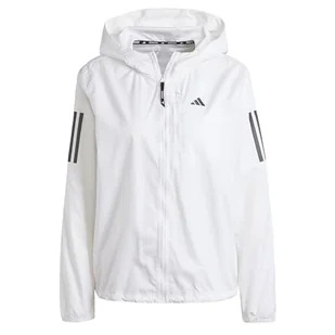 adidas Kurtka damska Own The Run, biały, XL - Kurtki damskie - miniaturka - grafika 1