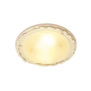 Elstead Lighting Olivia Flush Ivory/Gold OV/F IV/GOLD Elstead Plafon stylowa OV/F IV/GOLD ) - Lampy sufitowe - miniaturka - grafika 1