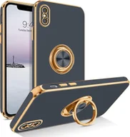 Etui i futerały do telefonów - TIANYING dla etui iPhone Xs Max, etui na telefon iPhone XsMax, konstrukcja uchwytu na pierścień podpórki Slim Fit Odporna na wstrząsy ochrona Miękk... - miniaturka - grafika 1