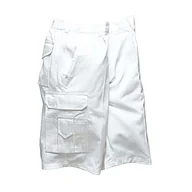 Spodenki męskie - Portwest portwest malowania Short Biały 100% bawełna wiele wiele kieszeni Painters EU/UK, biały S791WHRL - miniaturka - grafika 1
