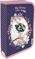 Piórniki - Piórnik Dwuklapkowy Z Wyposażeniem Dreams - miniaturka - grafika 1