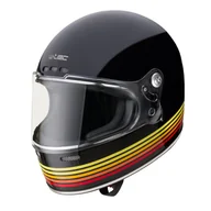Kaski motocyklowe - W-TEC Kask motocyklowy pełny Cruder Bismar, czarno-czerwono-żółty, S (55-56) 22559-S - miniaturka - grafika 1