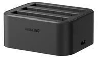 Akcesoria do kamer sportowych - Insta360 X3 Fast Charge Hub - Ładowarka na 3 baterie - miniaturka - grafika 1