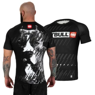 Koszulka Rashguard Pit Bull Performance Pro plus Street Dog - Czarna - Odzież taktyczna i umundurowanie - miniaturka - grafika 1