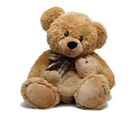 Naklejki na ścianę - Naklejka na ścianę dla dzieci - Pluszowy Miś 2, 70x63 cm - miniaturka - grafika 1