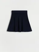 Sukienki i spódniczki dla dziewczynek - Reserved - Dzianinowa spódnica - granatowy - miniaturka - grafika 1