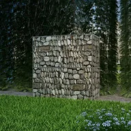 Pozostałe ozdoby ogrodowe - vidaxl Kosz gabionowy ze stali, 100 x 50 cm - miniaturka - grafika 1