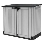 Skrzynie ogrodowe - Keter Skrzynka Ogrodowa Prime Upgrade 880L, Beżowo-Brązowa - miniaturka - grafika 1