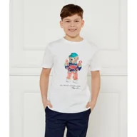 Koszulki dla chłopców - POLO RALPH LAUREN T-shirt Regular Fit - miniaturka - grafika 1