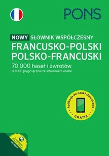 Pons Nowy słownik współczesny fr-pol, pol-fr PONS - praca zbiorowa - Książki do nauki języka hiszpańskiego - miniaturka - grafika 2